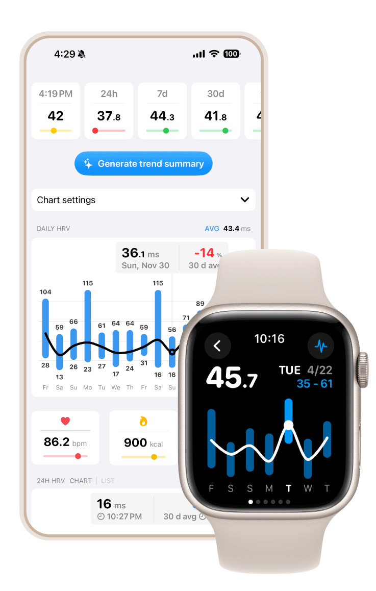 Heart-rate-variability- tracker-for-Apple-Watch